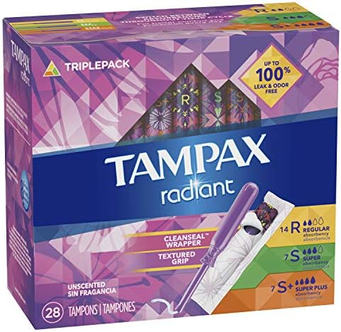 CleanSeal wrapper feature for hygienic and easy tampon disposal.