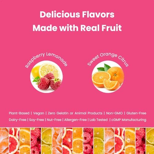 Mothers Promise vegan prenatal gummies nutritional supplement facts label close up