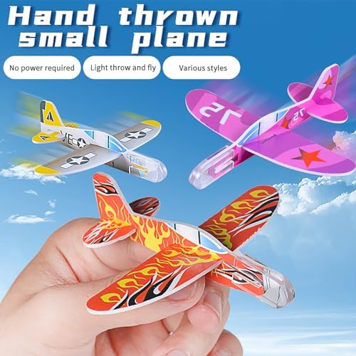 Individual packaging packs of the DIY airplane model kits ideal for party favors.