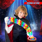 Young magician performing a trick with Patifeed kit