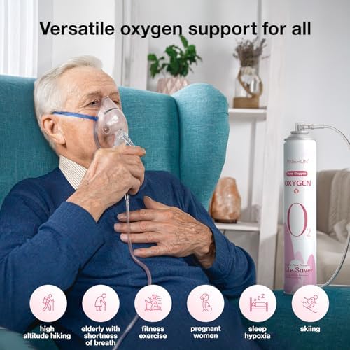 OXY99 mini oxygen cylinder for high altitude trekking support.