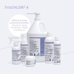 Alcohol-free TrizCHLOR 4 pet wipes for cleaning shallow wounds.