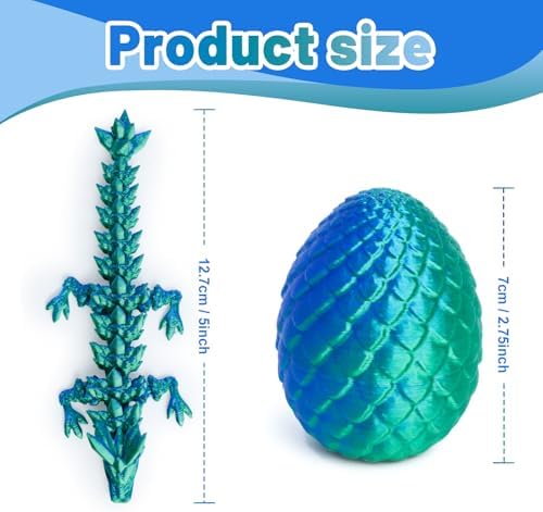 Top view of four dragon eggs arranged as home decor