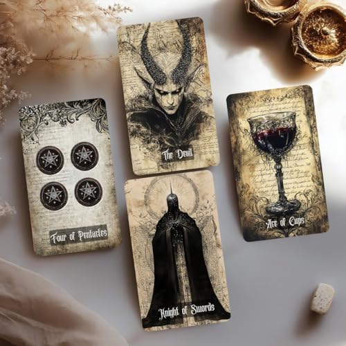 Modern witch divination tools featuring complete Minor Arcana cards for beginners
