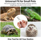 Professional grade non slip pet nail trimmer for iguanas and hedgehogs.
