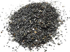 Miniature fairy garden landscaping featuring natural slate gravel