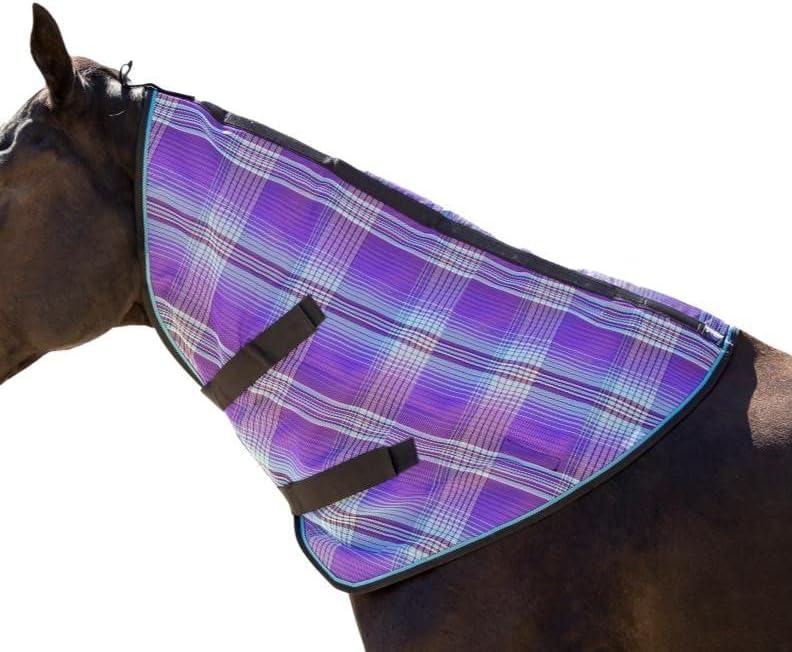Kensington horse neck cover displayed flat on surface