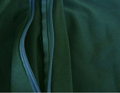 Olive green cotton canvas pet pillow cover upcycling old pillows