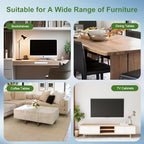 Top view of round shape furniture edge bumper for infants