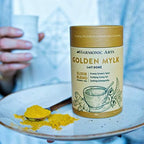 Harmonic Arts Golden Mylk Elixir herbal latte powder texture
