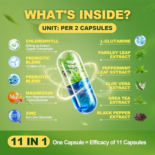 Supplement bottle highlighting the 12 billion CFU probiotics and prebiotics ingredient label for gut health.