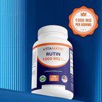 Vitamatic Rutin 180 capsules supplement packaging detail