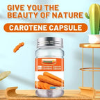 AIHIYO beta carotene supplement nutritional label details