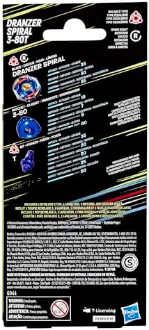 Takara Tomy Dranzer Spiral balance type top components