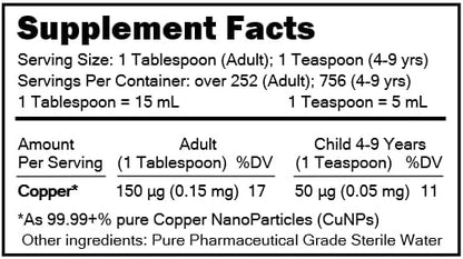 MediCOPPER blood booster supplement packaging highlighting the clear glass design and protective seal details