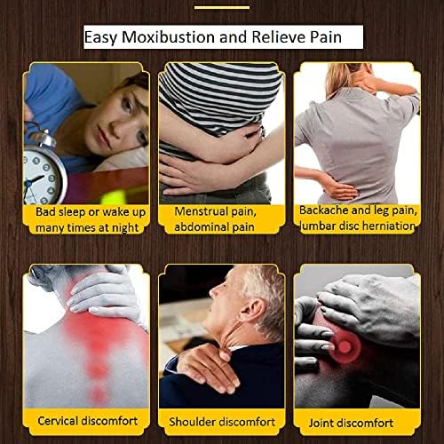 Uloveido moxa sticks for natural pain relief and blood circulation improvement.