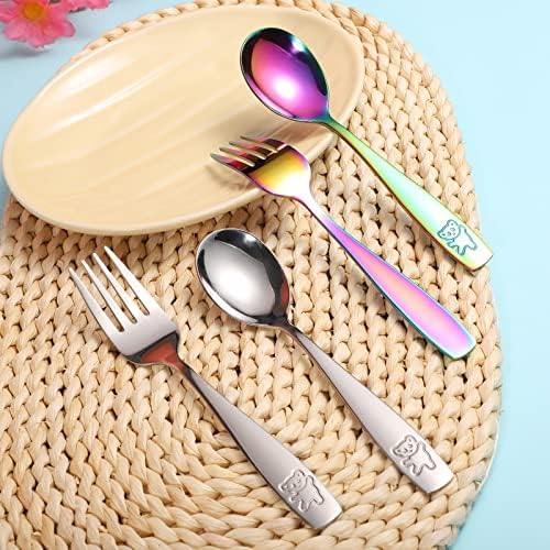 Pimoys toddler utensils set in retail packaging