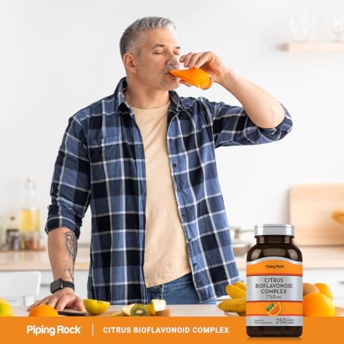 Piping Rock Citrus Bioflavonoids Complex packaging lifestyle shot