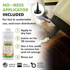 Authentic USA imported Head Hunters lice treatment for effective nit removal.