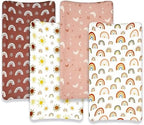 Jola's House sunshine and rainbow design changing mat sheet