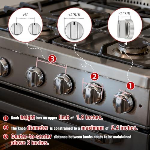 Child proof stove knob cover open view details
