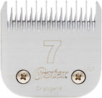 Oster veterinary surgical prep blade positioned for clippers