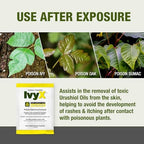 CoreTex IvyX single use individual skin cleanser packet for urushiol removal