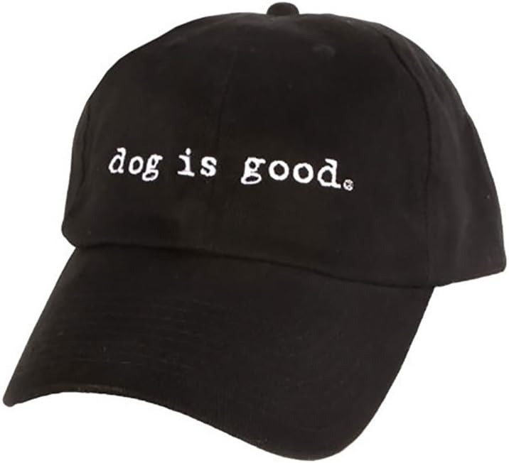 Brushed bull denim cotton texture of Dog Is Good hat