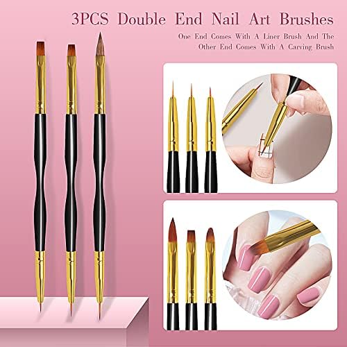 Top view of 32 piece manicure tool collection