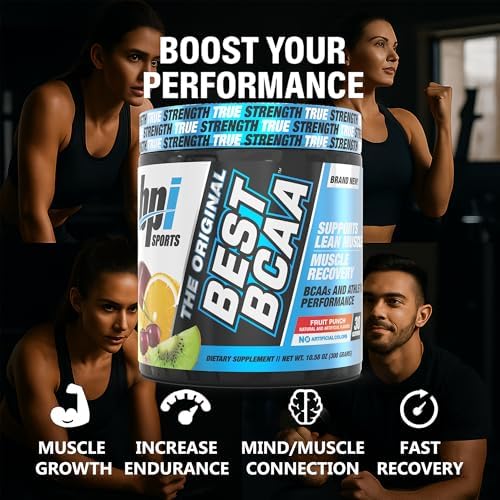 Bpi Sports Best Bcaa fitness supplement jar lifestyle angle