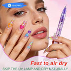 Waterproof nail art markers set packaging display