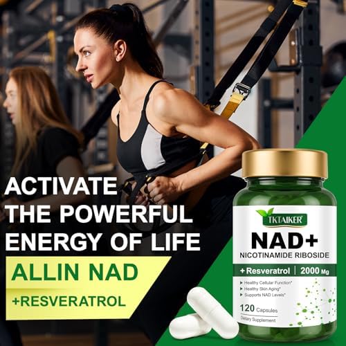 Tktalker NAD 120 capsules bottle back view