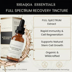 Paul Shiaqga Essentials Rapid Immune Recovery herbal tincture dropper close up