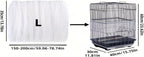 1pc Anti-Splash Birdcage Cover, White Mesh with Durable Polyester Fiber, for Outdoor Protection and Easy Cleaning, S - Image 9