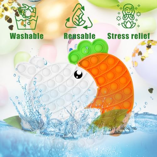 Close up view of the durable non toxic silicone sensory bubbles