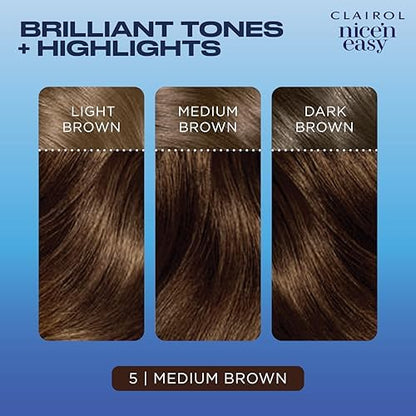 Clairol Revitashine Intense Treatment and non drip application bottle included in hair color pack