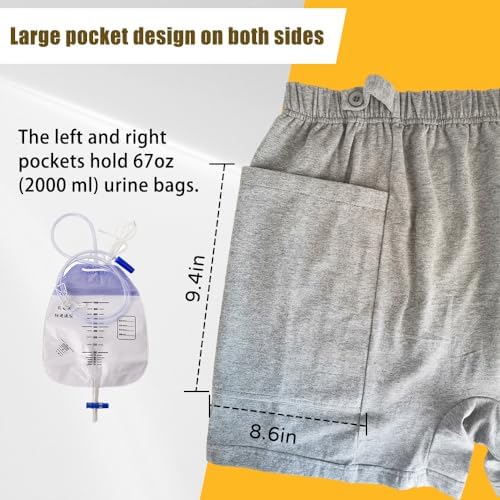 Soft cotton fabric detail of YingXue postoperative incontinence pants