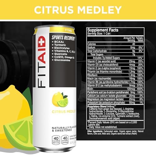 Lifeaid Fitaid variety pack nutritional facts panel