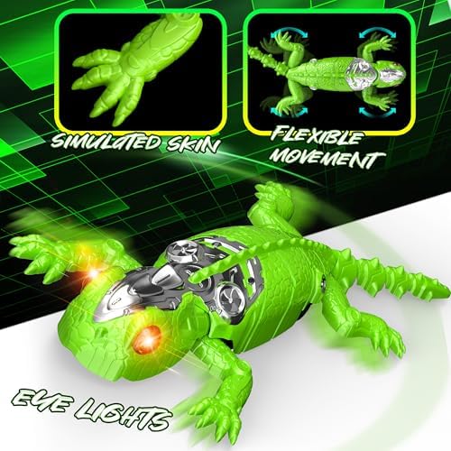 Remote control and Popplaying gecko toy set for kids