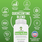 VitaMonk Quercetin Complex dosage and directions panel