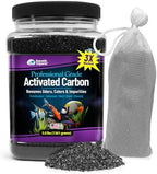 Aquatic Experts aquarium charcoal granules close up view