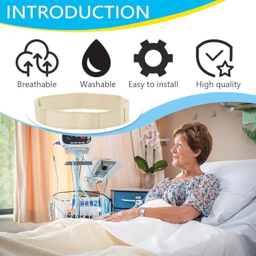 PAILON abdominal feeding tube holder belt showing the flexible hook and loop closure system