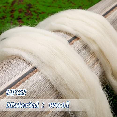 Natural sheep wool toe separators for blister and corn prevention