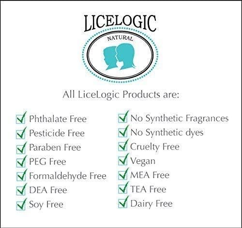 LiceLogic lavender conditioning shampoo for daily lice protection