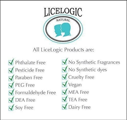LiceLogic lavender conditioning shampoo for daily lice protection