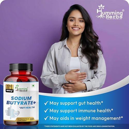 Authentic Humming Herbs 4-in-1 postbiotic prebiotic and probiotic blend formula