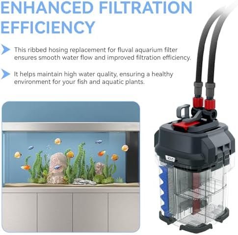 Magluv A20014 replacement parts package displaying authentic aquarium hosing