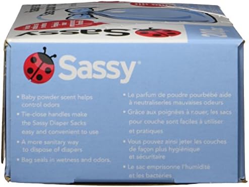 Sassy Baby Disposable Diaper Sacks box dispenser