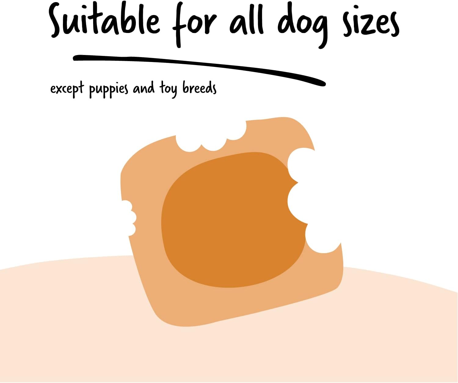 Ultra Chewy digestible dog treats safe alternative to rawhide for all breed sizes