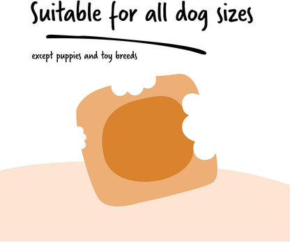 Ultra Chewy digestible dog treats safe alternative to rawhide for all breed sizes